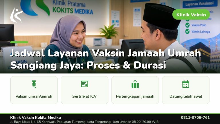 Vaksin Umrah & Umroh - Klinik Vaksin Kokits Medika Karawaci Tangerang