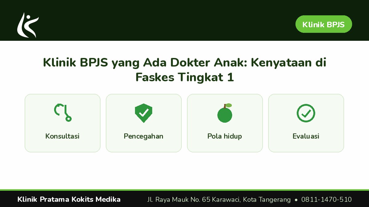 Alur Berobat Anak dengan BPJS di Klinik Pratama