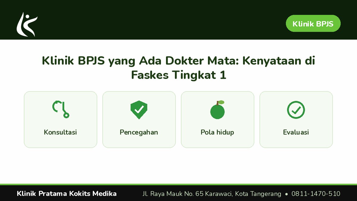 Alur Berobat dengan Keluhan Mata Pakai BPJS