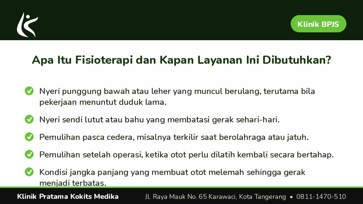 Pertanyaan yang Sering Diajukan soal Fisioterapi BPJS