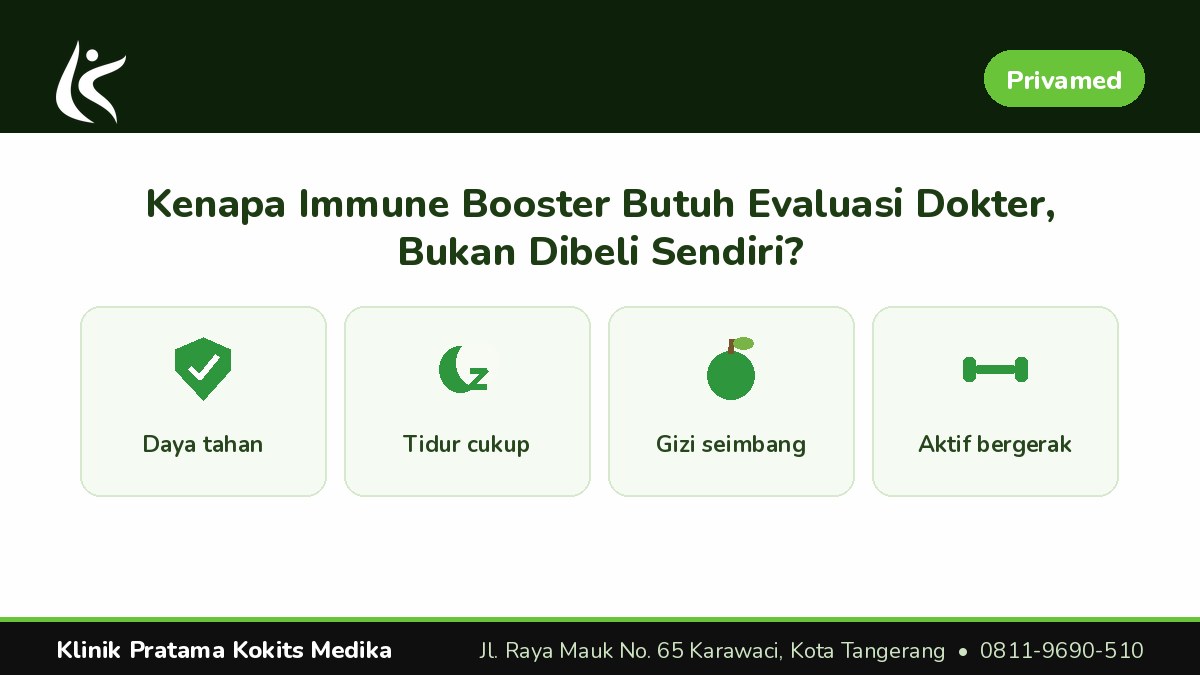 Apa yang Dinilai Dokter dalam Evaluasi Pra-Immune Booster?