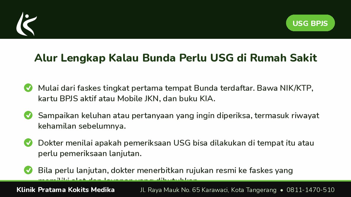 Alur Lengkap Kalau Bunda Perlu USG di Rumah Sakit