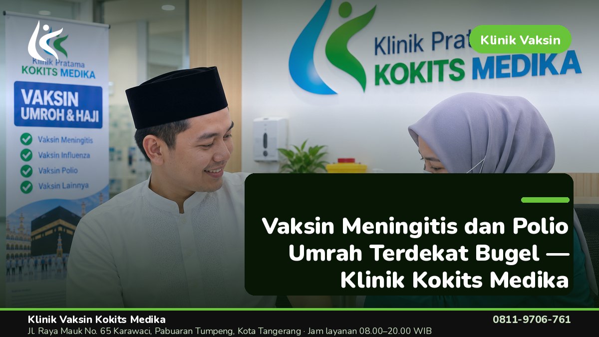 Kenapa Vaksin Meningitis dan Polio Wajib untuk Jamaah Umrah