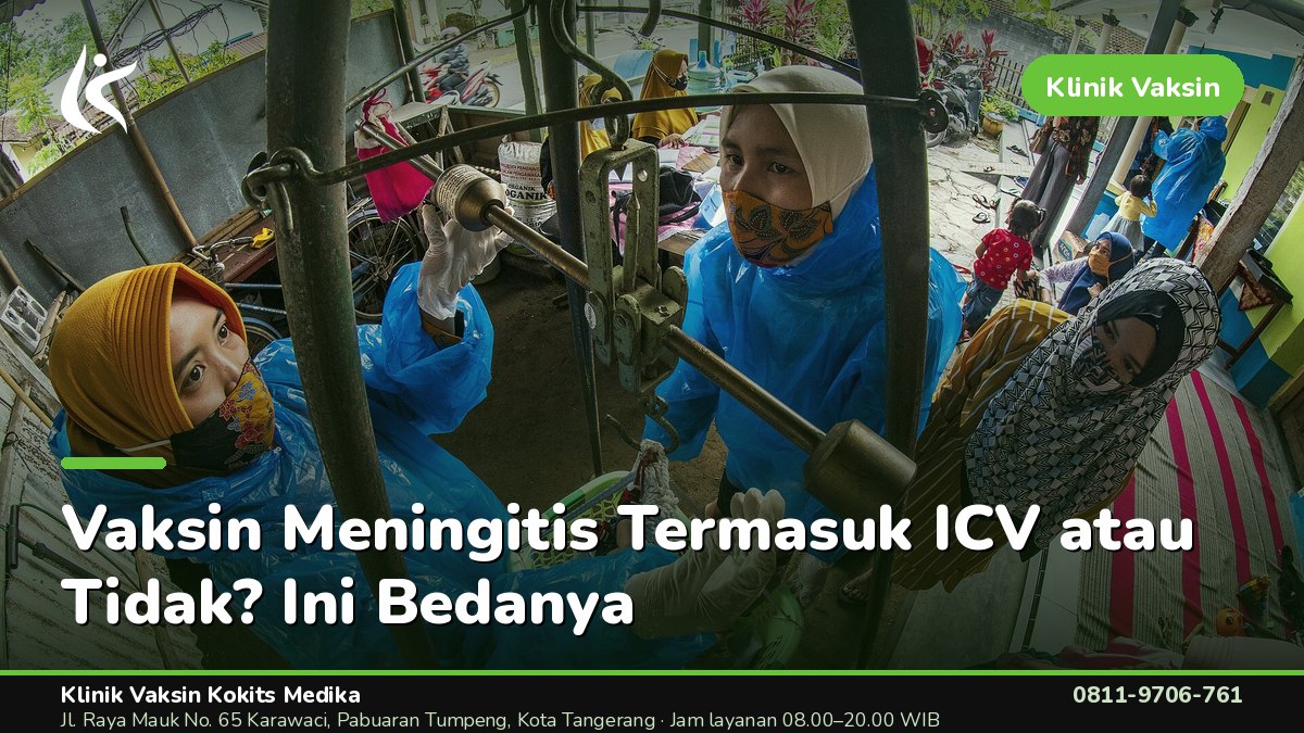 Vaksin Meningitis Termasuk ICV atau Tidak? Ini Jawabannya