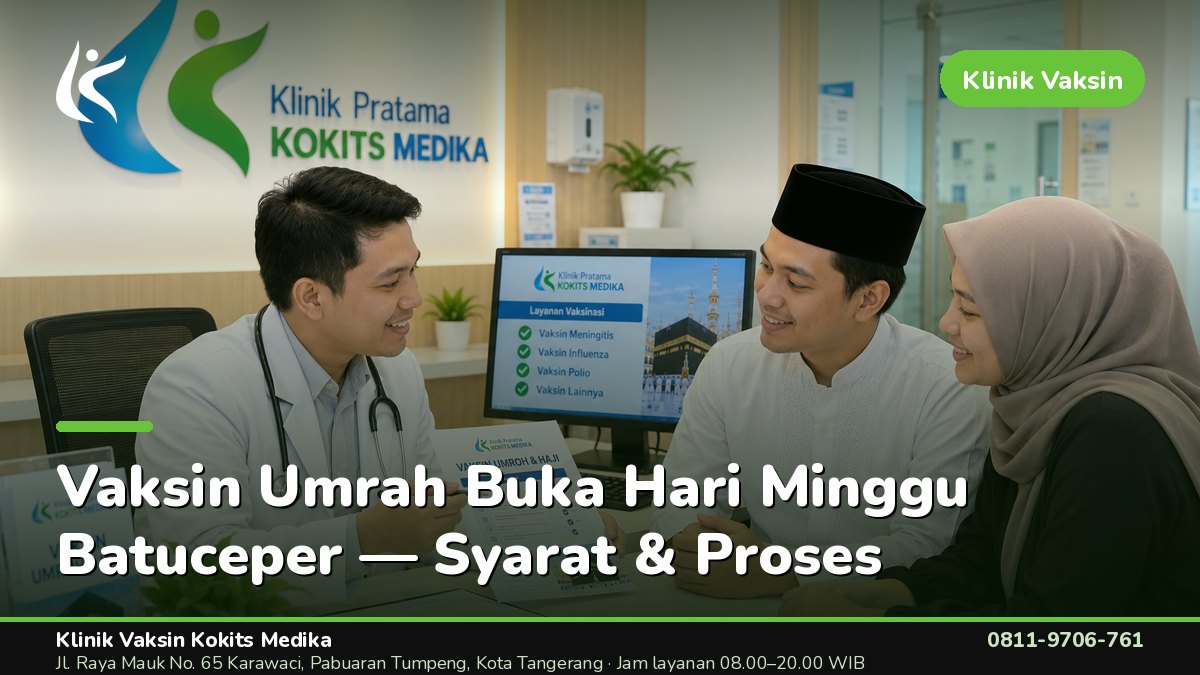 Jam Operasional Hari Minggu di Kokits Medika